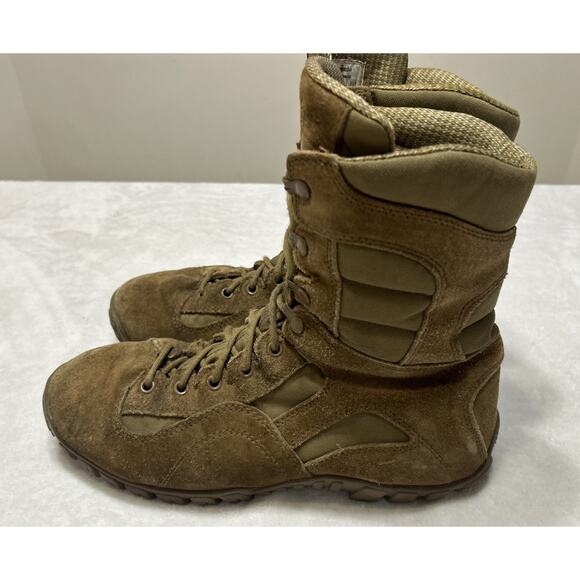 Tactical Research Boots Size 10.5 W Combat Military Khyber TR550 Coyote Vibram - Picture 4 of 8